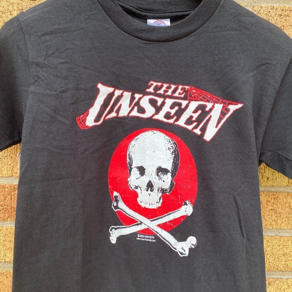 Vintage 2003 Machete The Unseen Band T Shirt Medium - Picture 7 of 9